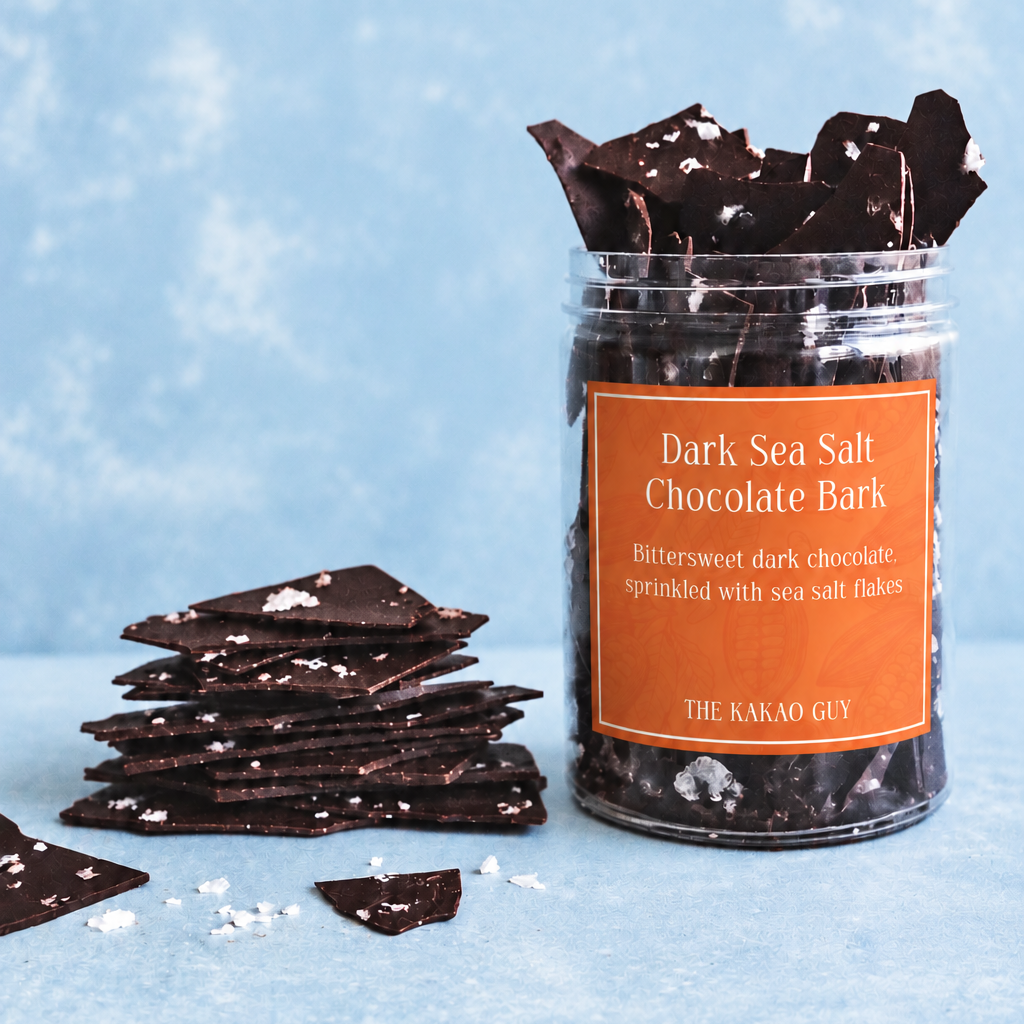 Dark Sea Salt Chocolate Bark
